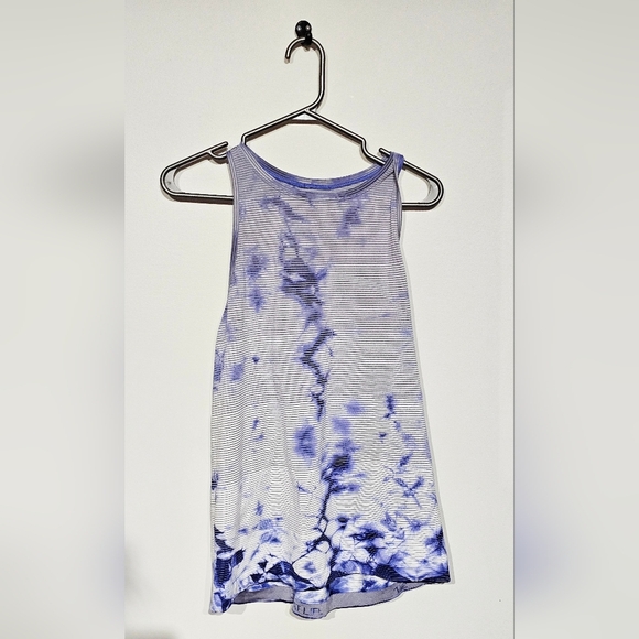 Lululemon Swiftly Tech Tank 2.0 *Wash Shibori Stripe Midnight Orchid Size 12 - Picture 3 of 6